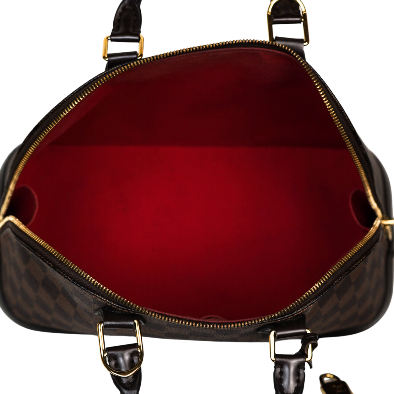 Louis Vuitton Alma PM Damier Ebene Bag AR2280 COA #68206 Monty's ®