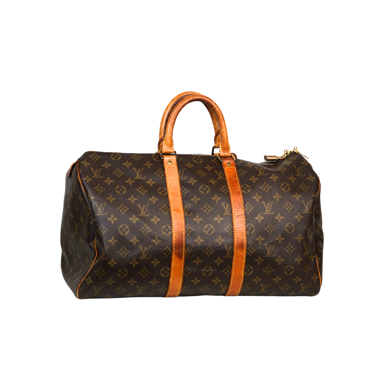 Louis Vuitton Keepall 45 Monogram Duffle Bag - COA #68229 Louis Vuitton Keepall 45 Monogram Duffle Bag - COA #68229 - Image 4