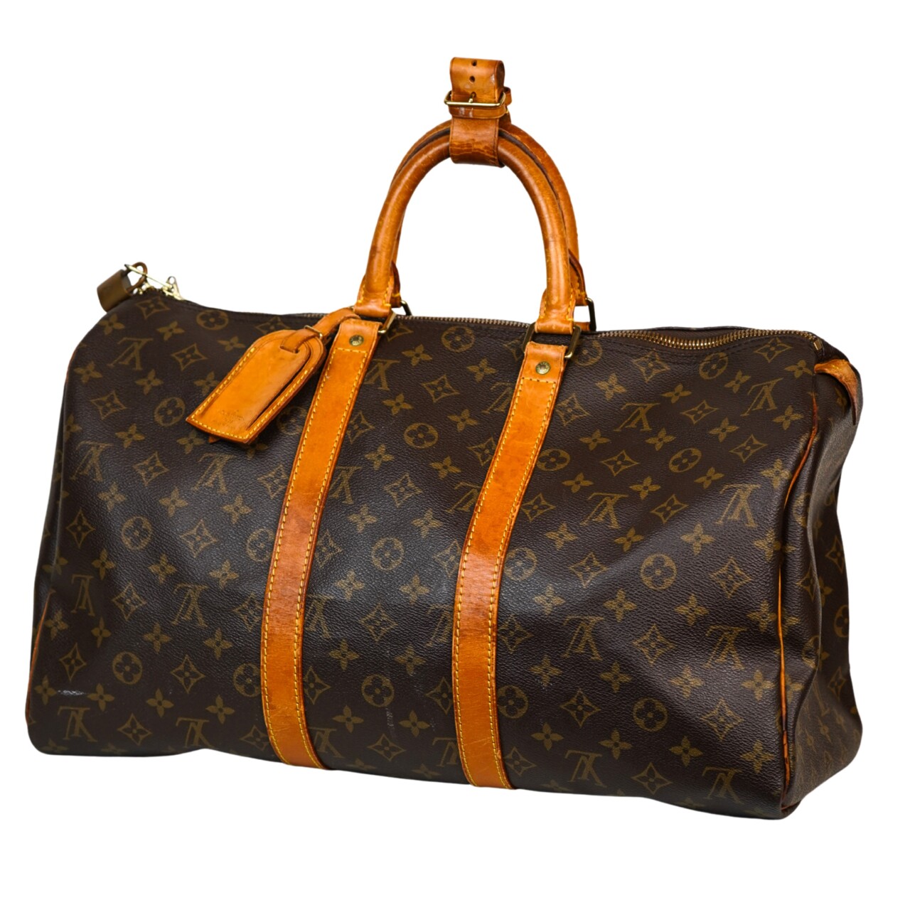 Louis Vuitton Keepall 45 Monogram Duffle Bag - COA #68229 Louis Vuitton Keepall 45 Monogram Duffle Bag - COA #68229