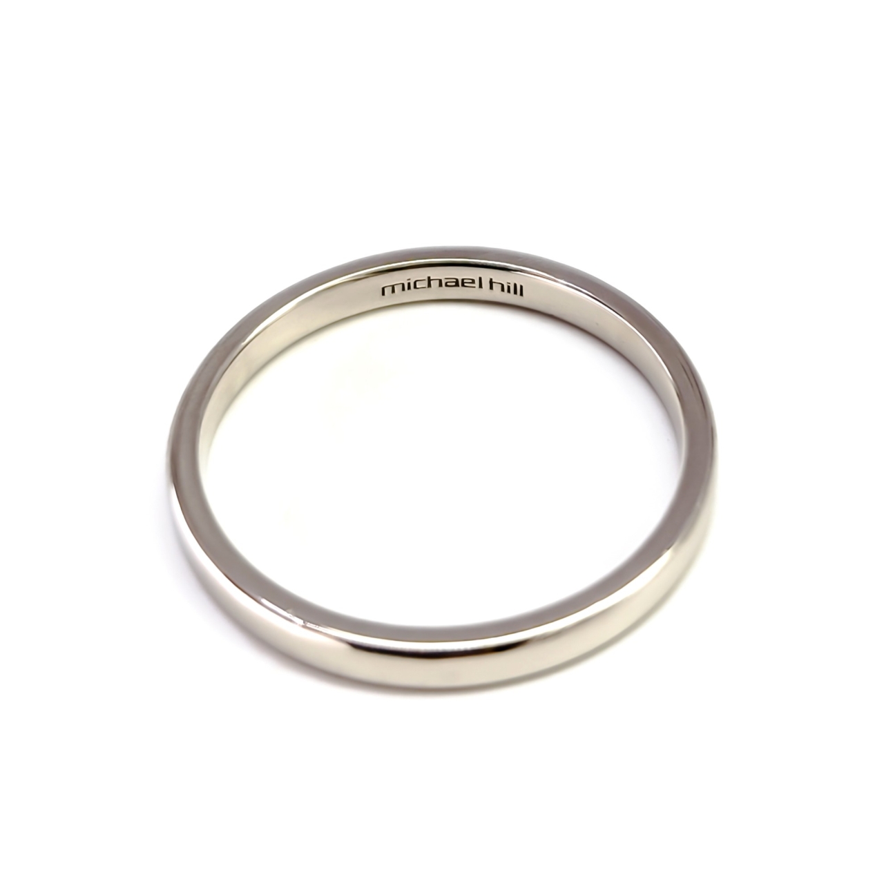 10ct White Gold Wedding Band - Michael Hill - Size M1/2 #68245 10ct White Gold Wedding Band - Michael Hill - Size M1/2 #68245 - Image 5