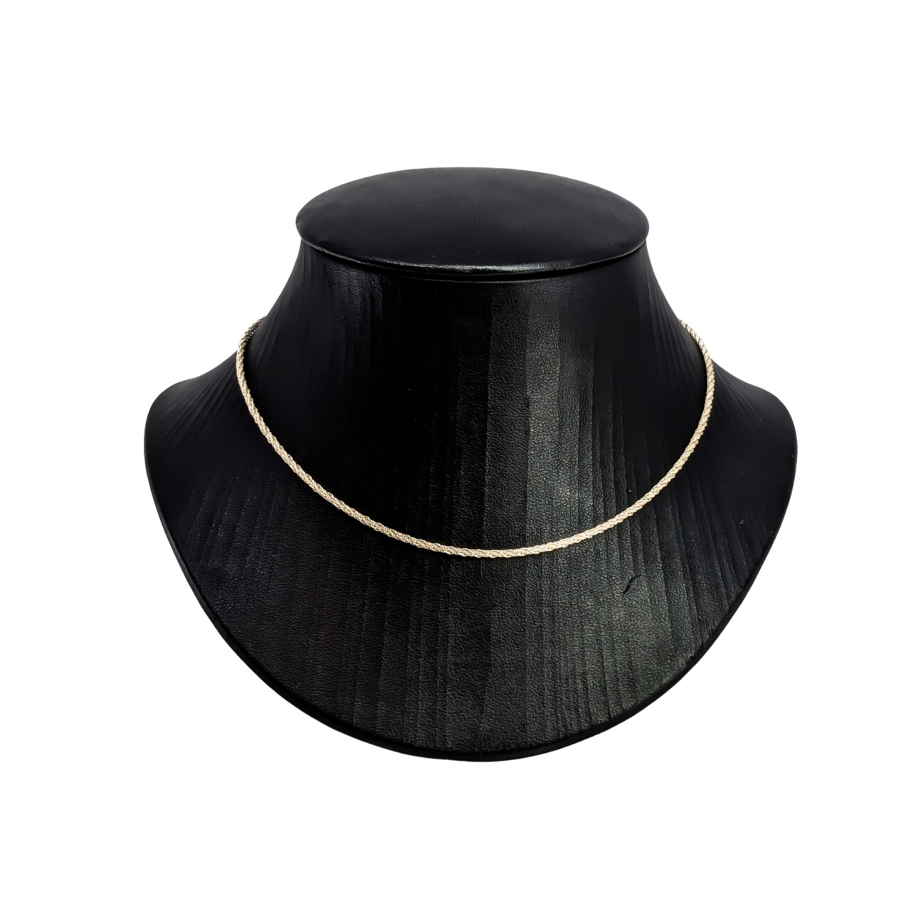 Sterling Silver Rope Chain Necklace 40cm #67486