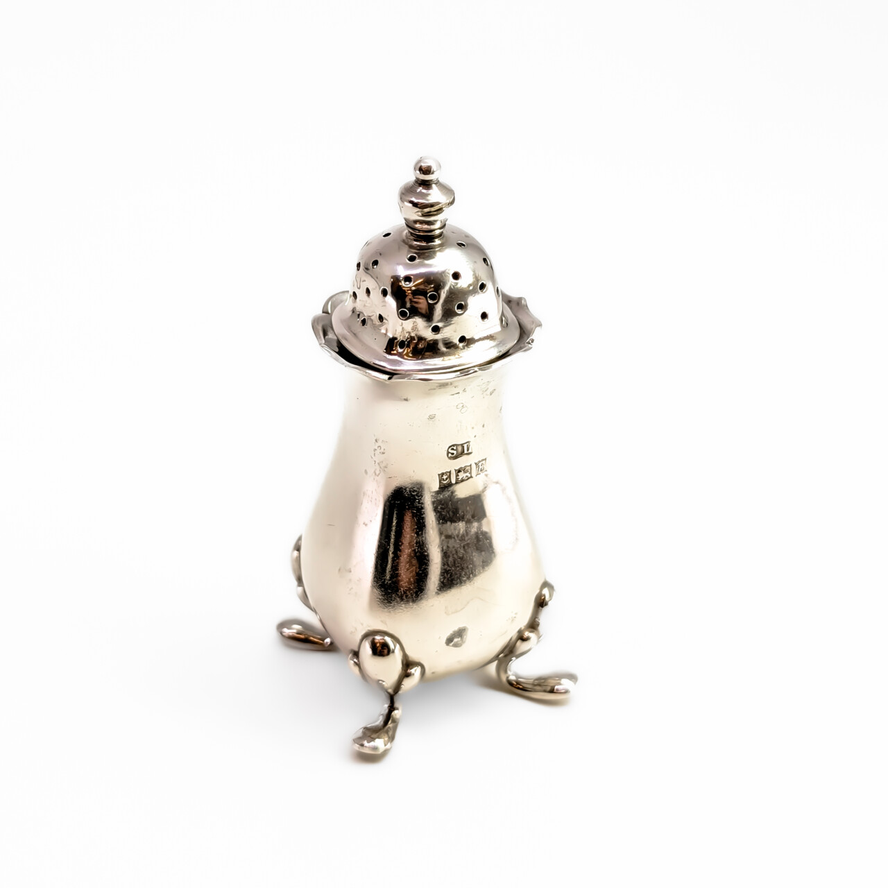 Vintage Sterling Silver Salt Shaker – Birmingham 1955 – 40.3g – William Suckling Ltd #67680 Vintage Sterling Silver Salt Shaker – Birmingham 1955 – 40.3g – William Suckling Ltd #67680 - Image 5