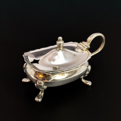 Vintage Sterling Silver Sugar Bowl – Birmingham 1955 – 54.1g – William Suckling Ltd #67679
