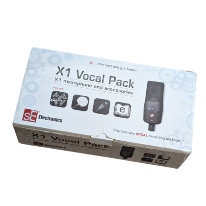 sE Electronics X1 Vocal Pack - Microphone & Accessories (Near-New in Box) #68837