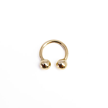 14ct Yellow Gold Septum Earring / Piercing #68491