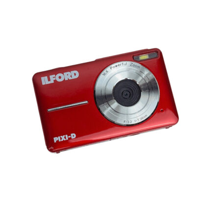 Ilford PIXI-D Digital Camera – Red – Model 3005158 - Point & Shoot #68435