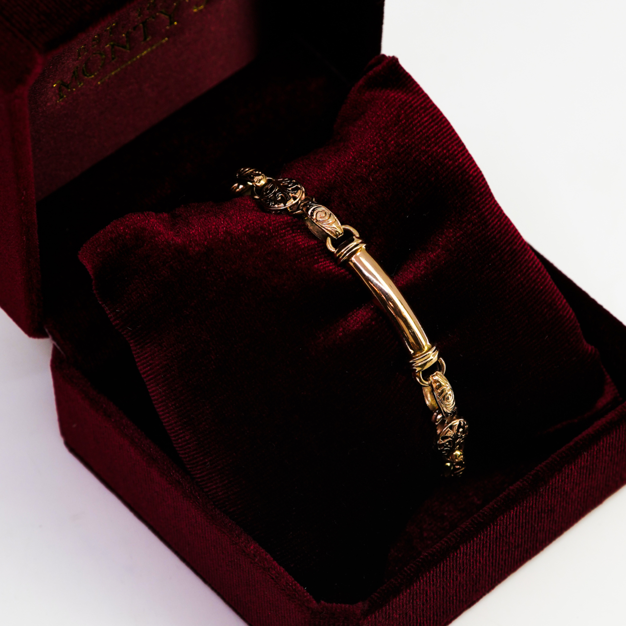 9ct Rose Gold Engraved Link Bracelet 18cm #68581 9ct Rose Gold Engraved Link Bracelet 18cm #68581 - Image 13