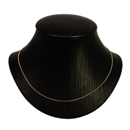 9ct Yellow Gold Fine Curb-Link Necklace – 48cm #68492