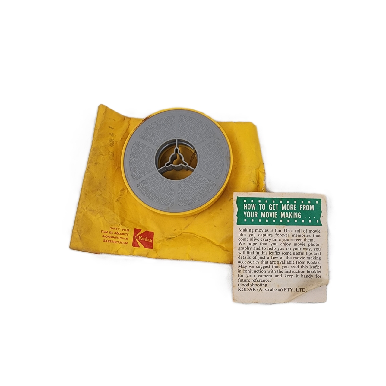 Eumig Wien P8 M Vintage 8mm Film Projector with Box & Accessories #61939 Eumig Wien P8 M Vintage 8mm Film Projector with Box & Accessories #61939 - Image 10