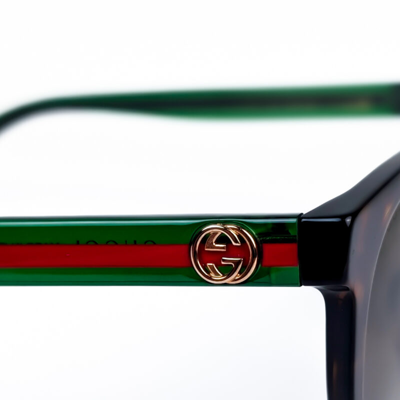 Gucci GG0702SK サングラス ブラック/グリーン/レッド Gucci GG0702SK Sunglasses + Case, Box & Dust Bag #68527 - Monty's ®