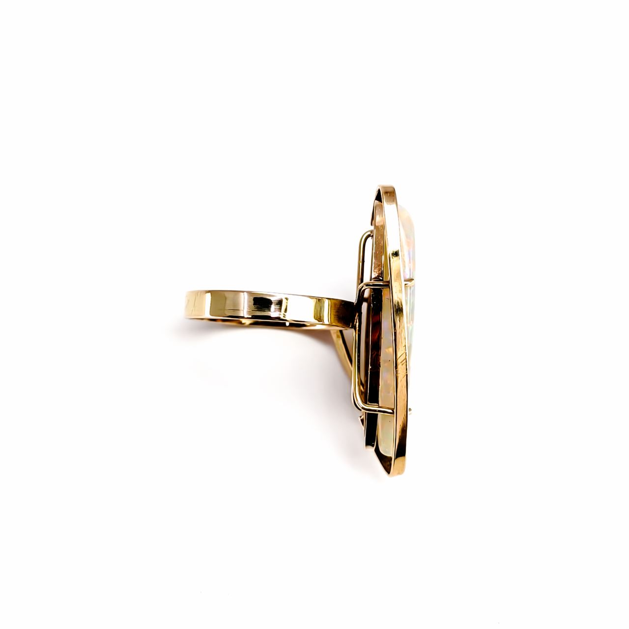 14ct Yellow Gold Opal Ring – Valued at $3315 – Size P 1/2 #68000 14ct Yellow Gold Opal Ring – Valued at $3315 – Size P 1/2 #68000 - Image 7