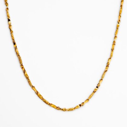 24ct Yellow Gold Chain Necklace - 45cm – Solid 12.6g – Hallmarked 9999 #68783