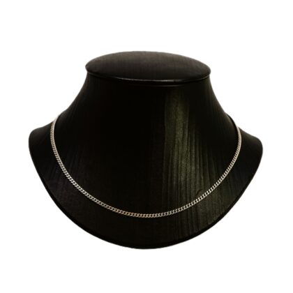 Sterling Silver Curb Link Chain 45cm #68473