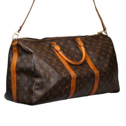 Vintage Louis Vuitton Keepall 50 Bag With Strap  - COA #68316
