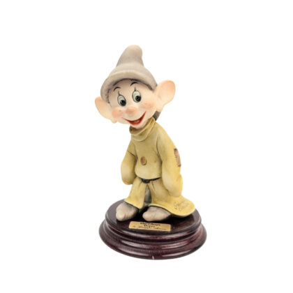Monty's 1993 Giuseppe Armani Disney Dopey Figurine – Hand Painted – Italy – 16cm #68648
