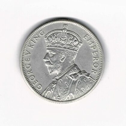 Australia 1934–35 Melbourne Centenary Florin Sterling Silver Coin aUNC #69139
