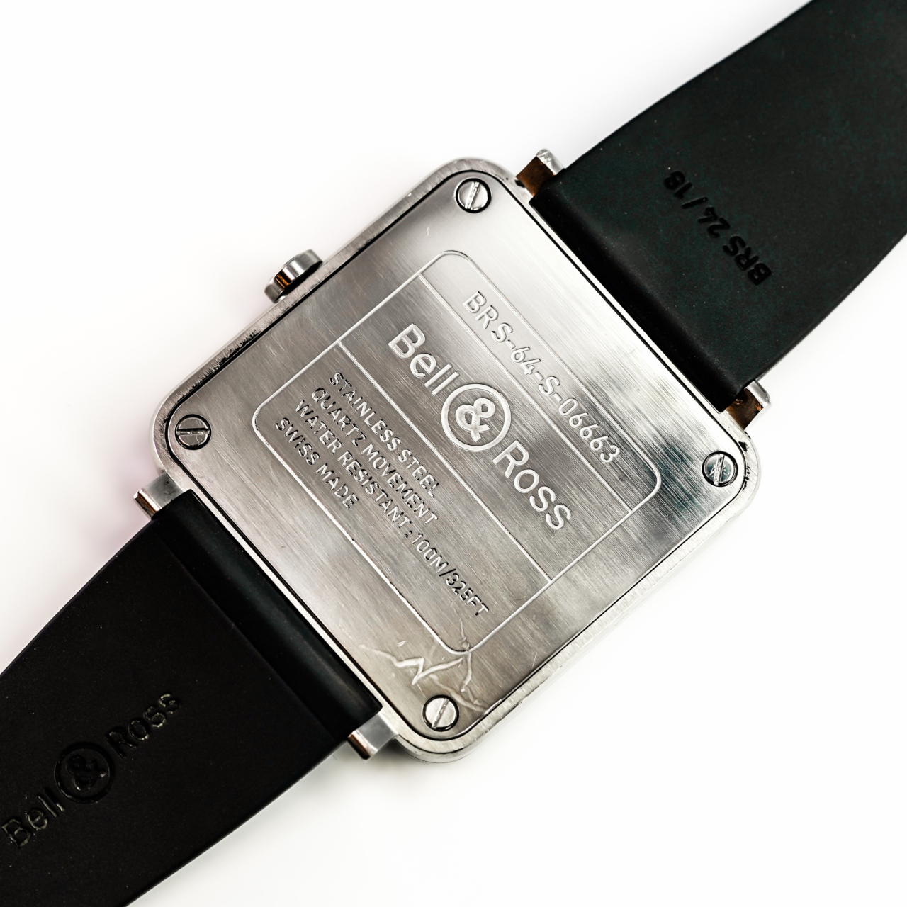 Bell & Ross BRS-64-S Quartz Stainless Steel Watch 39mm #68877 Bell & Ross BRS-64-S Quartz Stainless Steel Watch 39mm #68877 - Image 6