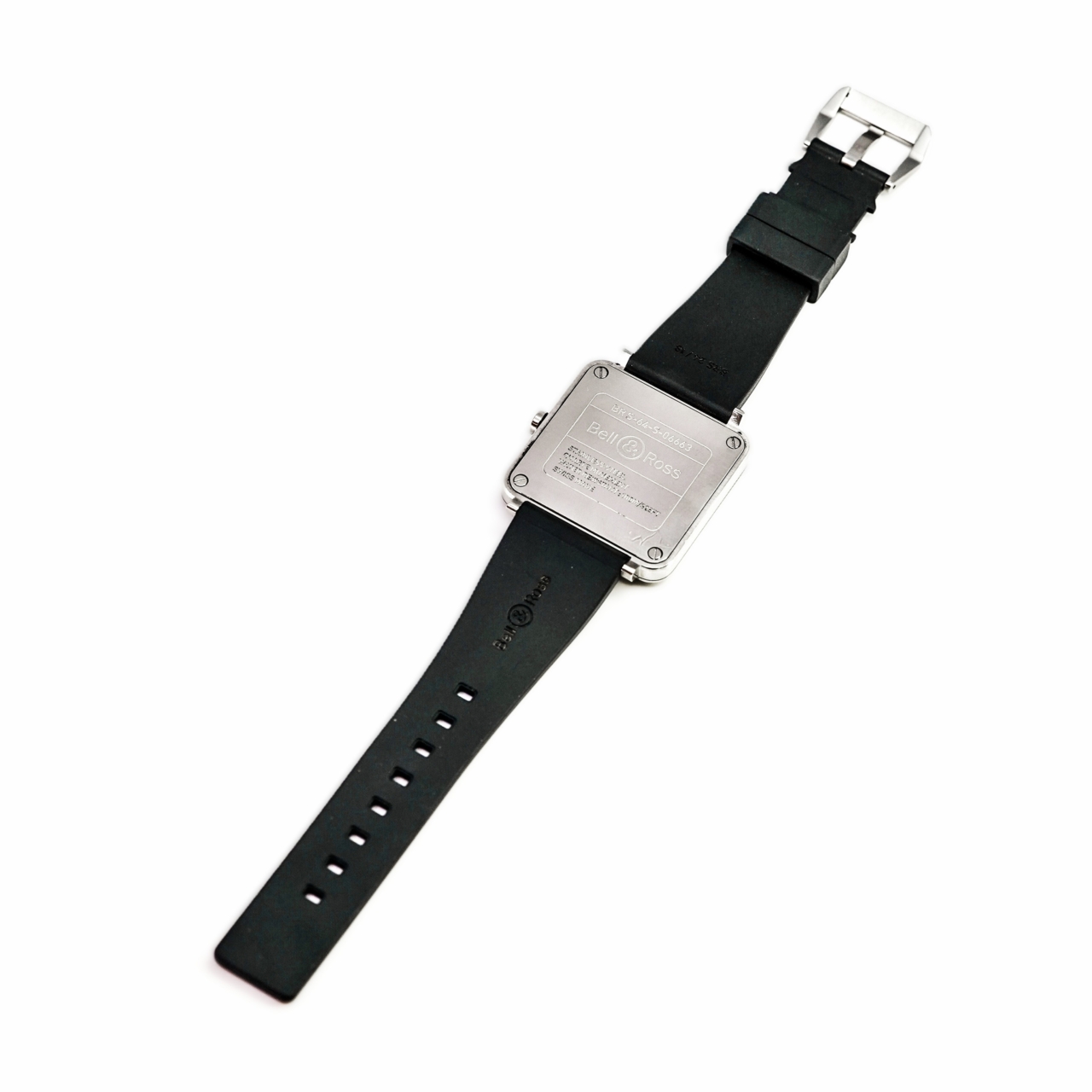 Bell & Ross BRS-64-S Quartz Stainless Steel Watch 39mm #68877 Bell & Ross BRS-64-S Quartz Stainless Steel Watch 39mm #68877 - Image 7