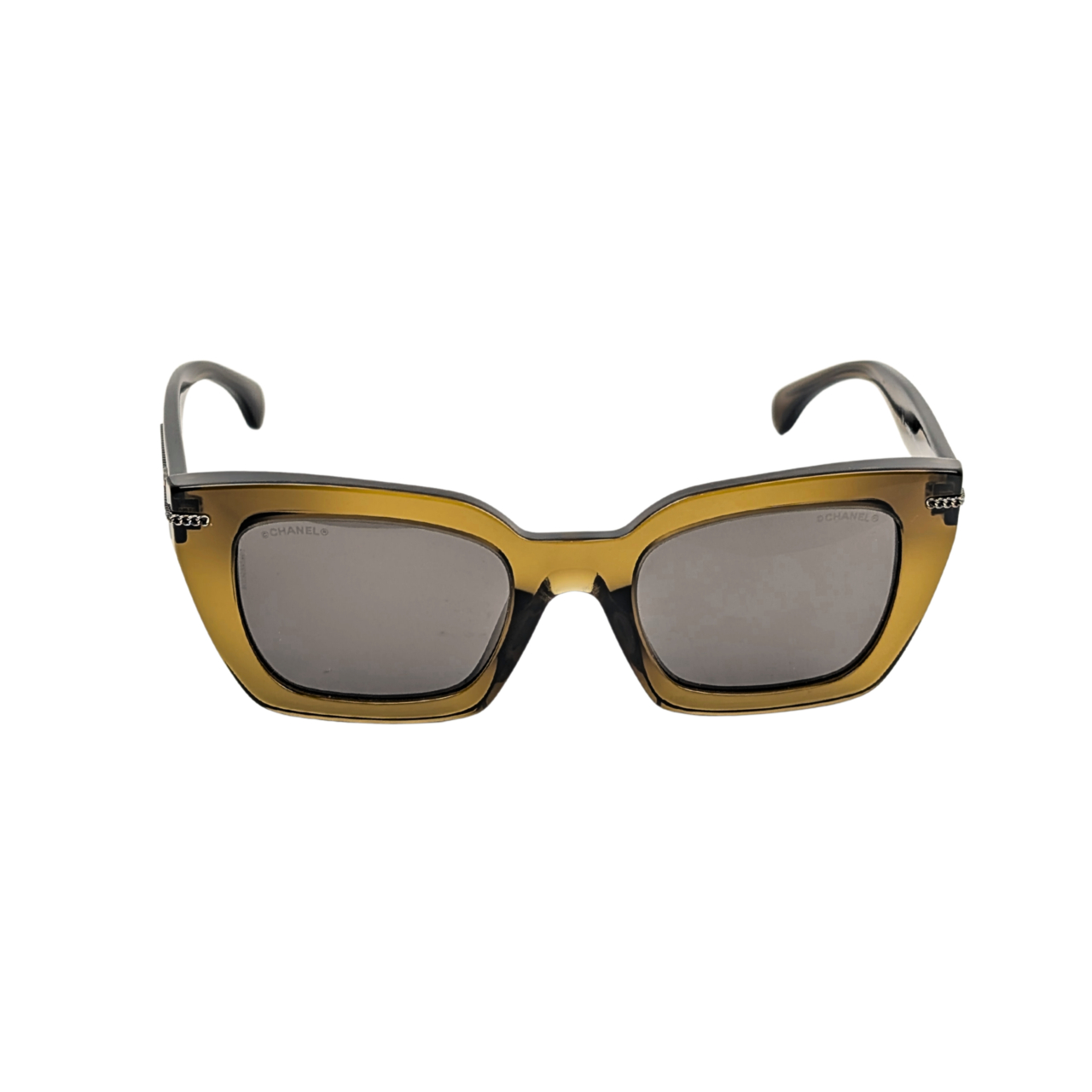 Chanel CH5509 Sunglasses – Brown Frame / Grey Lenses – Made in Italy – Case & Cloth #68523 Chanel CH5509 Sunglasses – Brown Frame / Grey Lenses – Made in Italy – Case & Cloth #68523