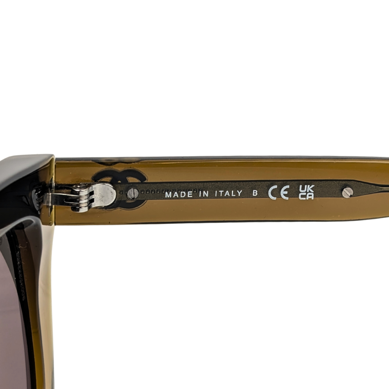 Chanel CH5509 Sunglasses – Brown Frame / Grey Lenses – Made in Italy – Case & Cloth #68523 Chanel CH5509 Sunglasses – Brown Frame / Grey Lenses – Made in Italy – Case & Cloth #68523 - Image 5