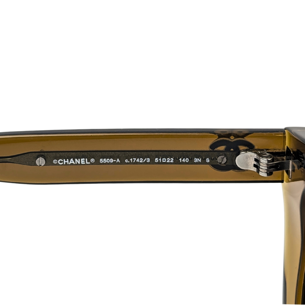 Chanel CH5509 Sunglasses – Brown Frame / Grey Lenses – Made in Italy – Case & Cloth #68523 Chanel CH5509 Sunglasses – Brown Frame / Grey Lenses – Made in Italy – Case & Cloth #68523 - Image 7