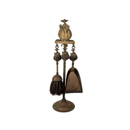 Drusilla Brass Fireplace Tool Set - Brush & Shovel - 47cm #68972
