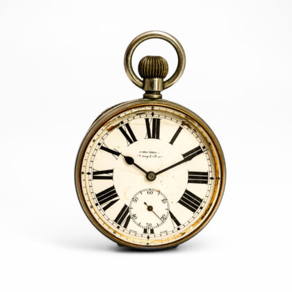 Hardy Bros. Train Jumbo Fob / Pocket Watch 65mm Swiss Made #68754