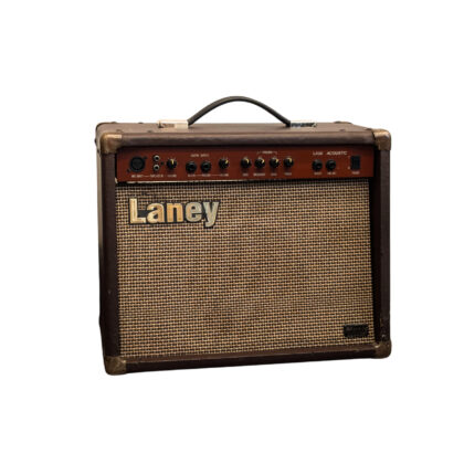 Monty's Laney LA30 Acoustic Guitar Amplifier – 30W Combo Amp – Built-In EQ & Inputs – Tested Working #66226