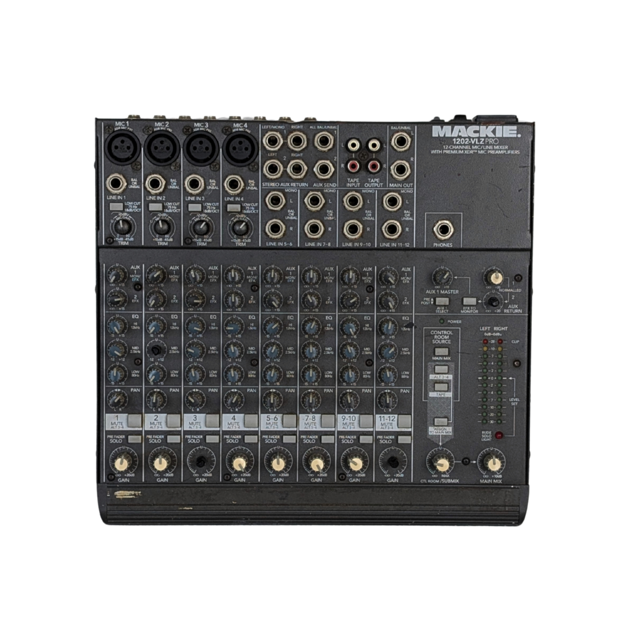 Mackie 1202-VLZ Pro 12-Channel Mixer #68434 - Monty's ®