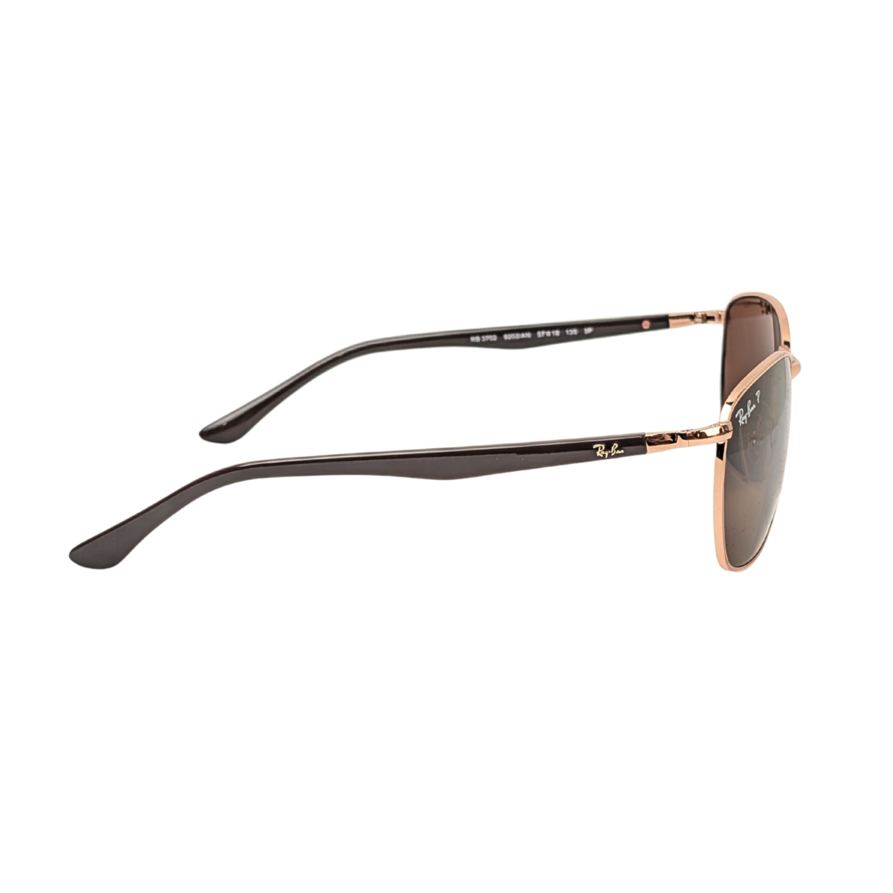 Ray Ban Rb3702 Ray-Ban RB3702 Sunglasses – Brown/Gold Frame With Brown Polarised ...