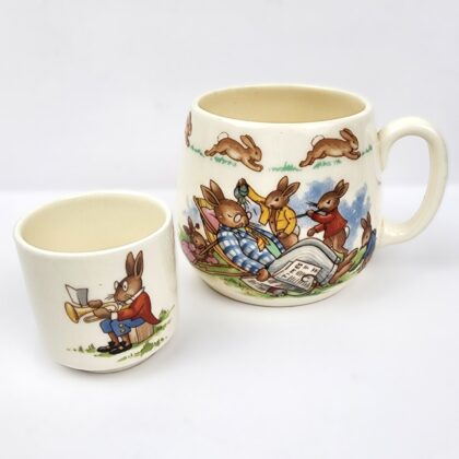 Royal Doulton Bunnykins Mug & Egg Cup Set #68797