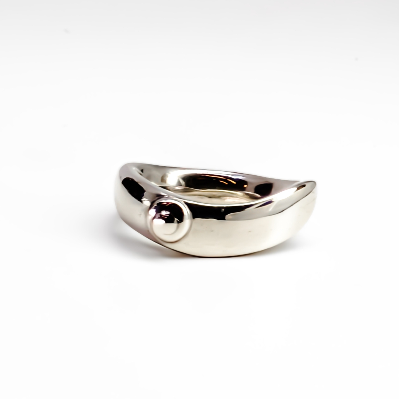 Sterling Silver ANNA Designer Ring #68676 Sterling Silver ANNA Designer Ring #68676 - Image 5