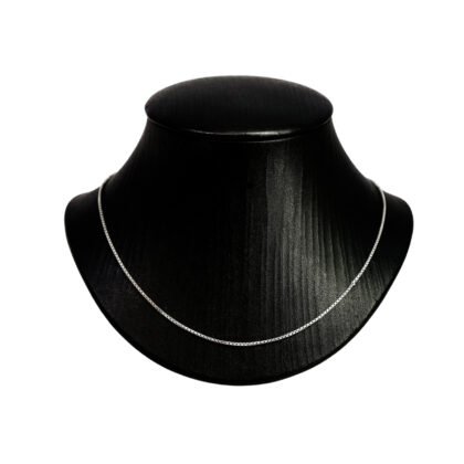 Sterling Silver Box Chain Necklace 50cm 1.5mm #68919