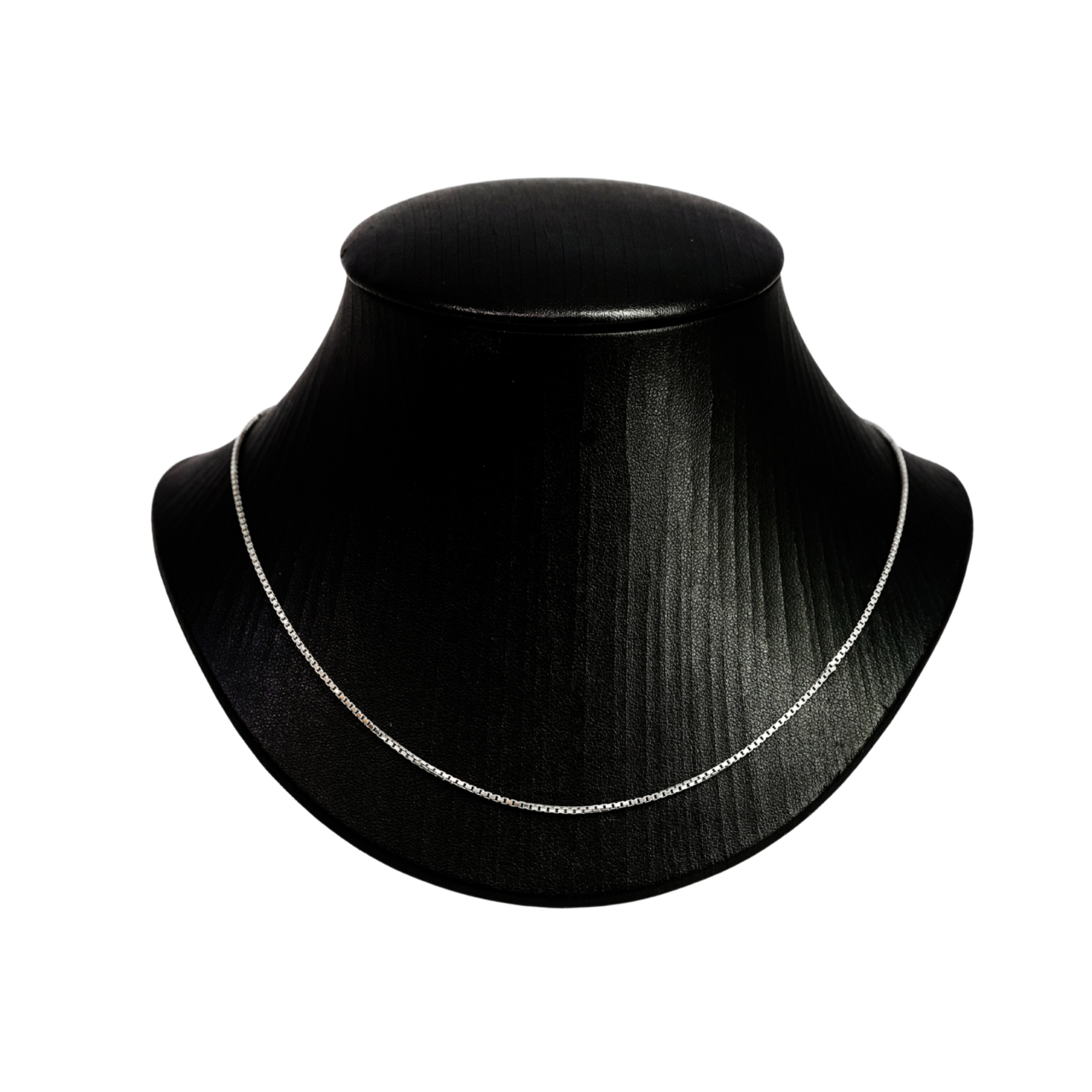 Sterling Silver Box Chain Necklace 50cm 1.5mm #68919