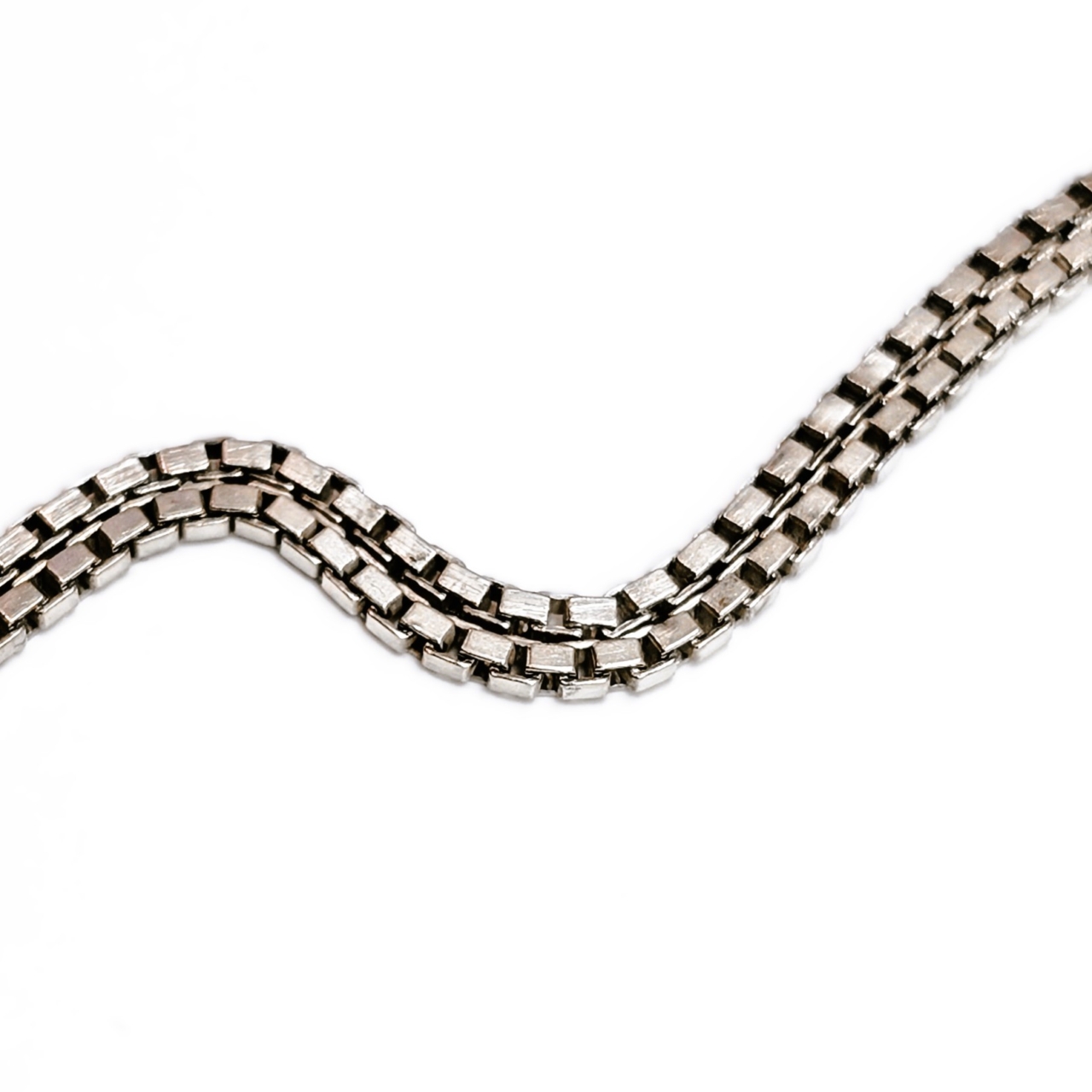 Sterling Silver Box Chain Necklace 50cm 1.5mm #68919 Sterling Silver Box Chain Necklace 50cm 1.5mm #68919 - Image 4