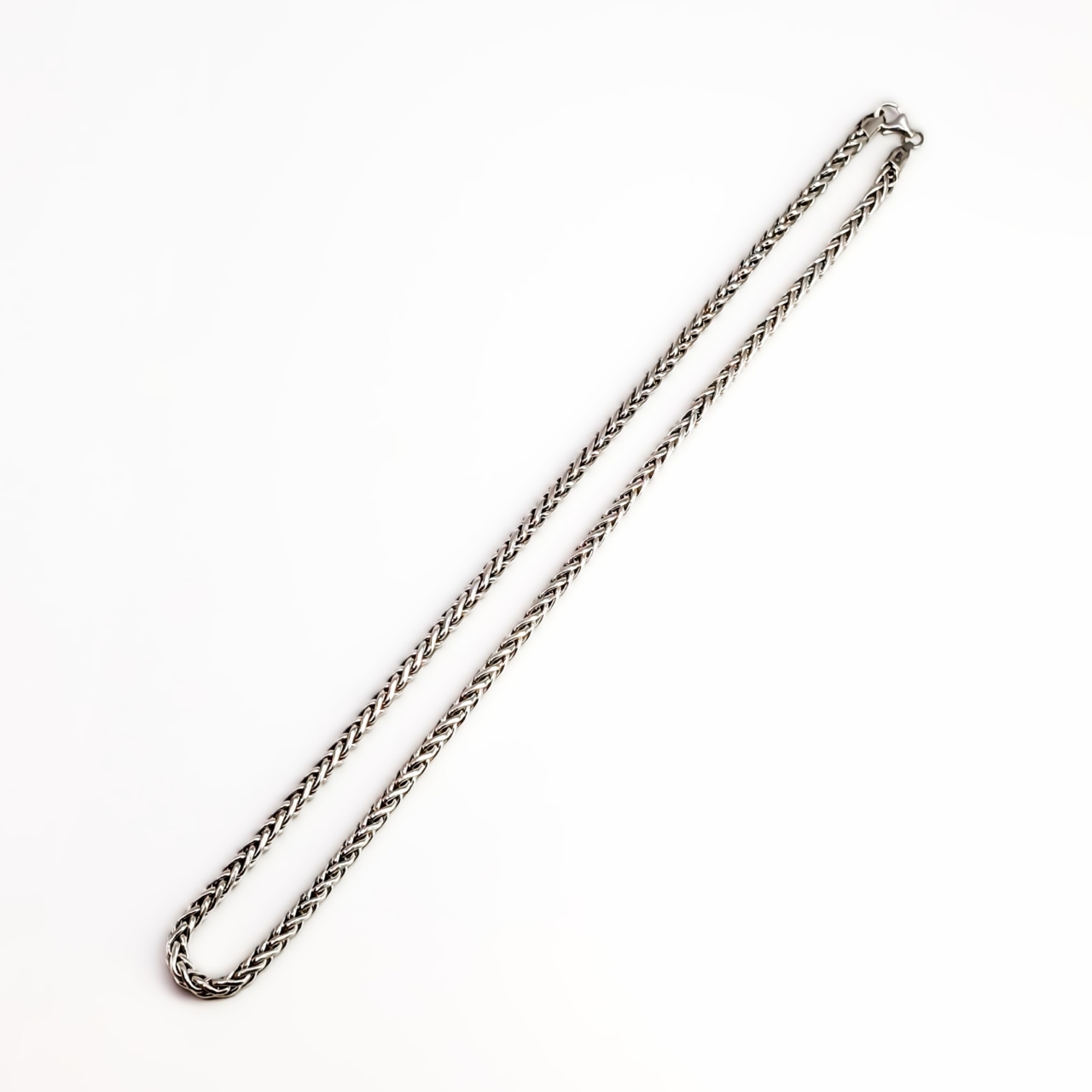 Sterling Silver Byzantine Necklace #68594 Sterling Silver Byzantine Necklace #68594 - Image 2