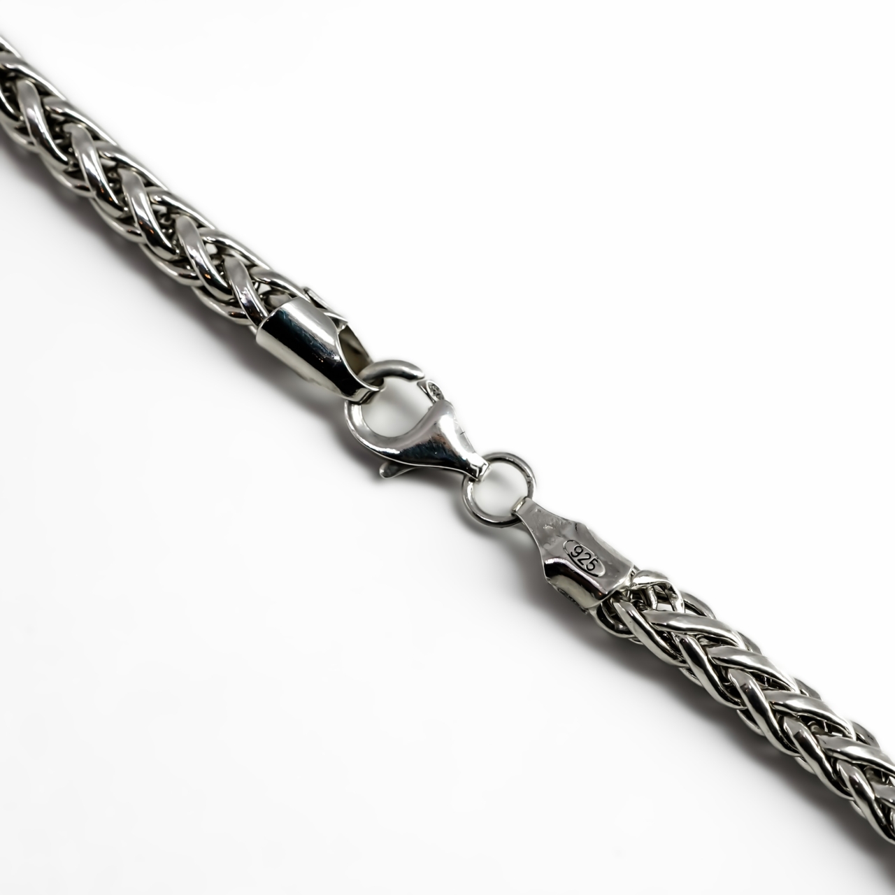 Sterling Silver Byzantine Necklace #68594 Sterling Silver Byzantine Necklace #68594 - Image 5