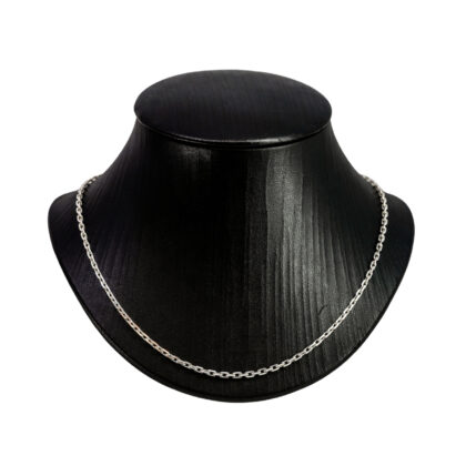 Sterling Silver Cable Link Necklace 60cm 13.6g #68427