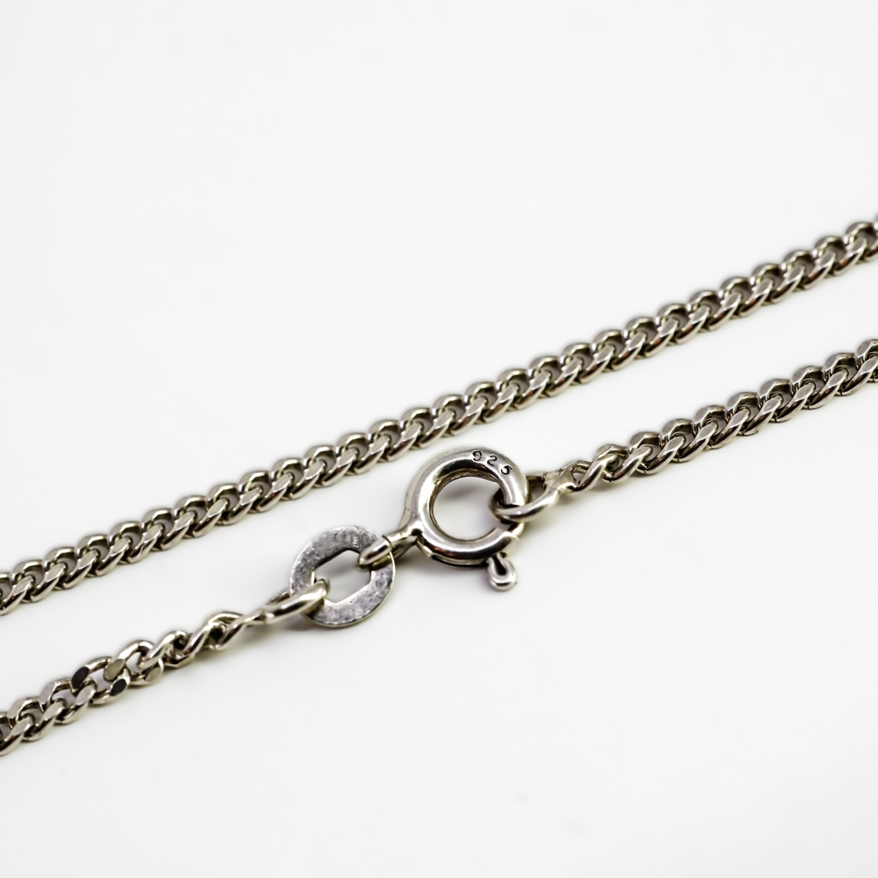 Sterling Silver Curb Link Chain Necklace #68878 Sterling Silver Curb Link Chain Necklace #68878 - Image 4