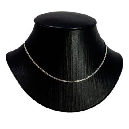 Sterling Silver Curb Link Chain Necklace #68878