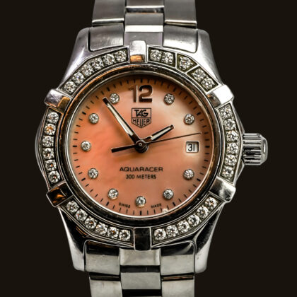 TAG Heuer Aquaracer Diamond Quartz Watch Ref. WAF141B #68881
