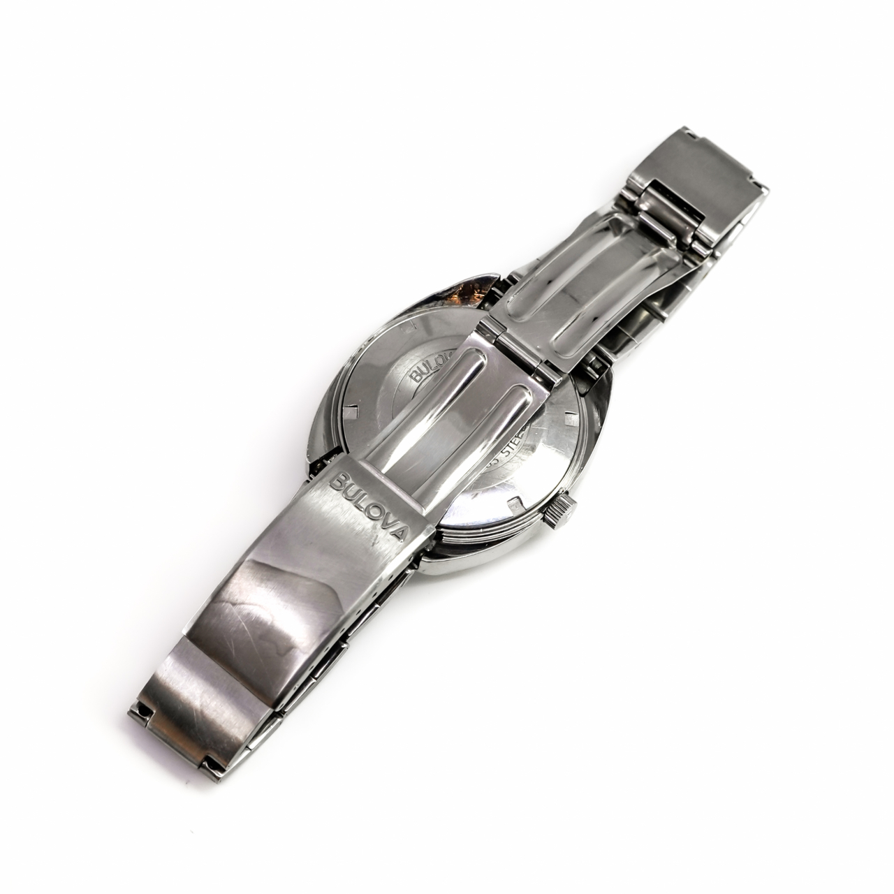 Vintage Bulova Automatic Watch Ref. 3-428130 Green Dial 36mm #68736 Vintage Bulova Automatic Watch Ref. 3-428130 Green Dial 36mm #68736 - Image 9