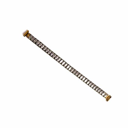 Vintage Montal Rolled Gold Stretch Watch Band 15cm 10mm Ends #64029-1