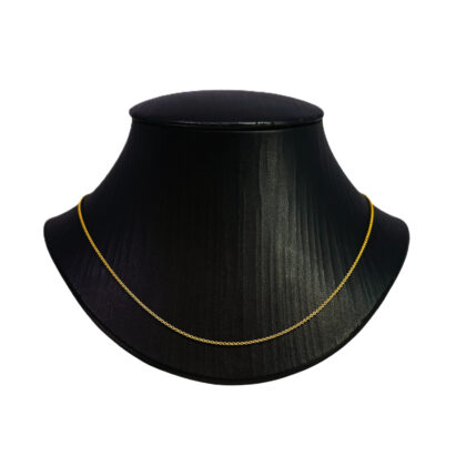 Monty's 18ct Yellow Gold Cable Link Chain Necklace 50cm #69119-1