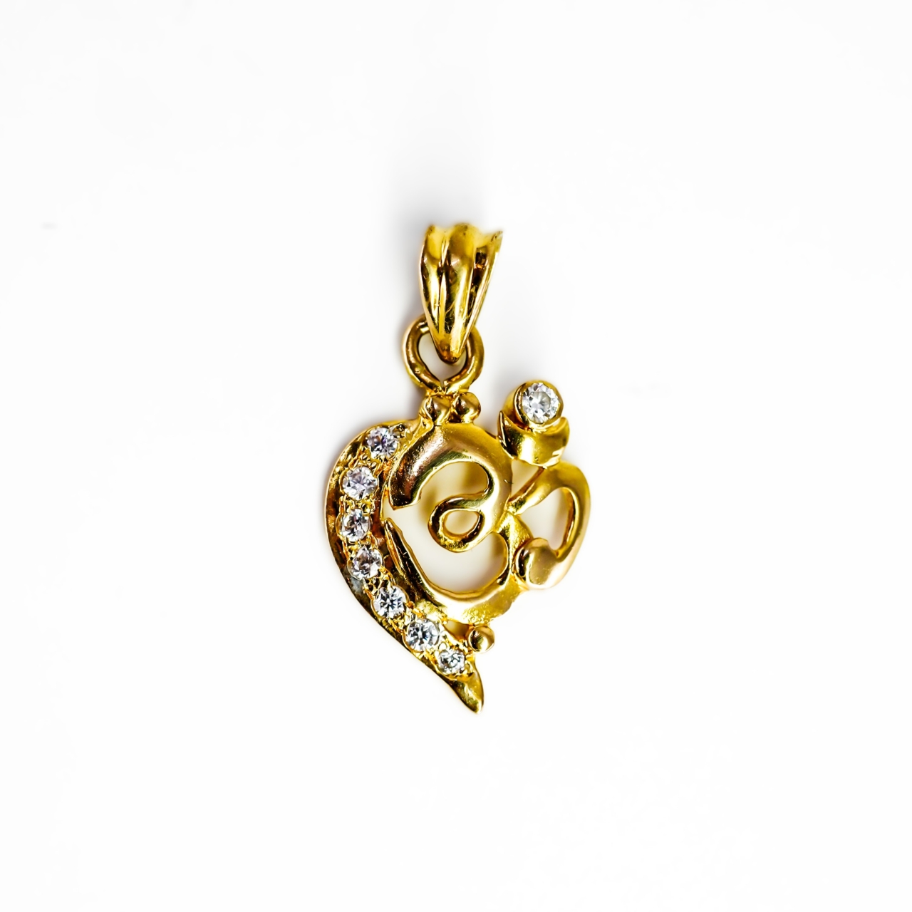 20ct Yellow Gold Om Symbol Pendant #68935 20ct Yellow Gold Om Symbol Pendant #68935