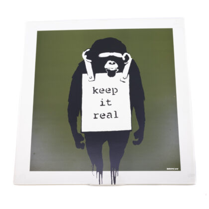Banksy Keep It Real Laugh Now But One Day We’ll Be In Charge Record DJDM Dangermouse Limited Edition #63769