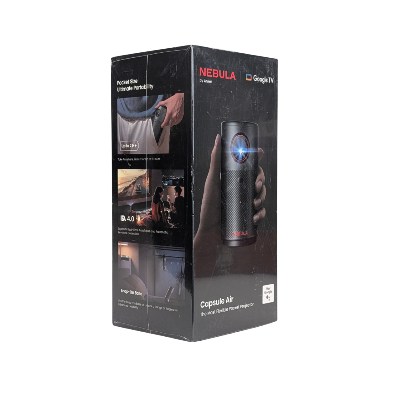 Nebula Capsule Air Pocket Projector – Black (Model D4112C11) #69328 Nebula Capsule Air Pocket Projector – Black (Model D4112C11) #69328 - Image 2