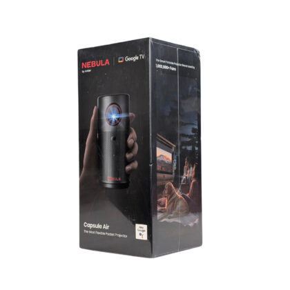 Monty's Nebula Capsule Air Pocket Projector – Black (Model D4112C11) #69328