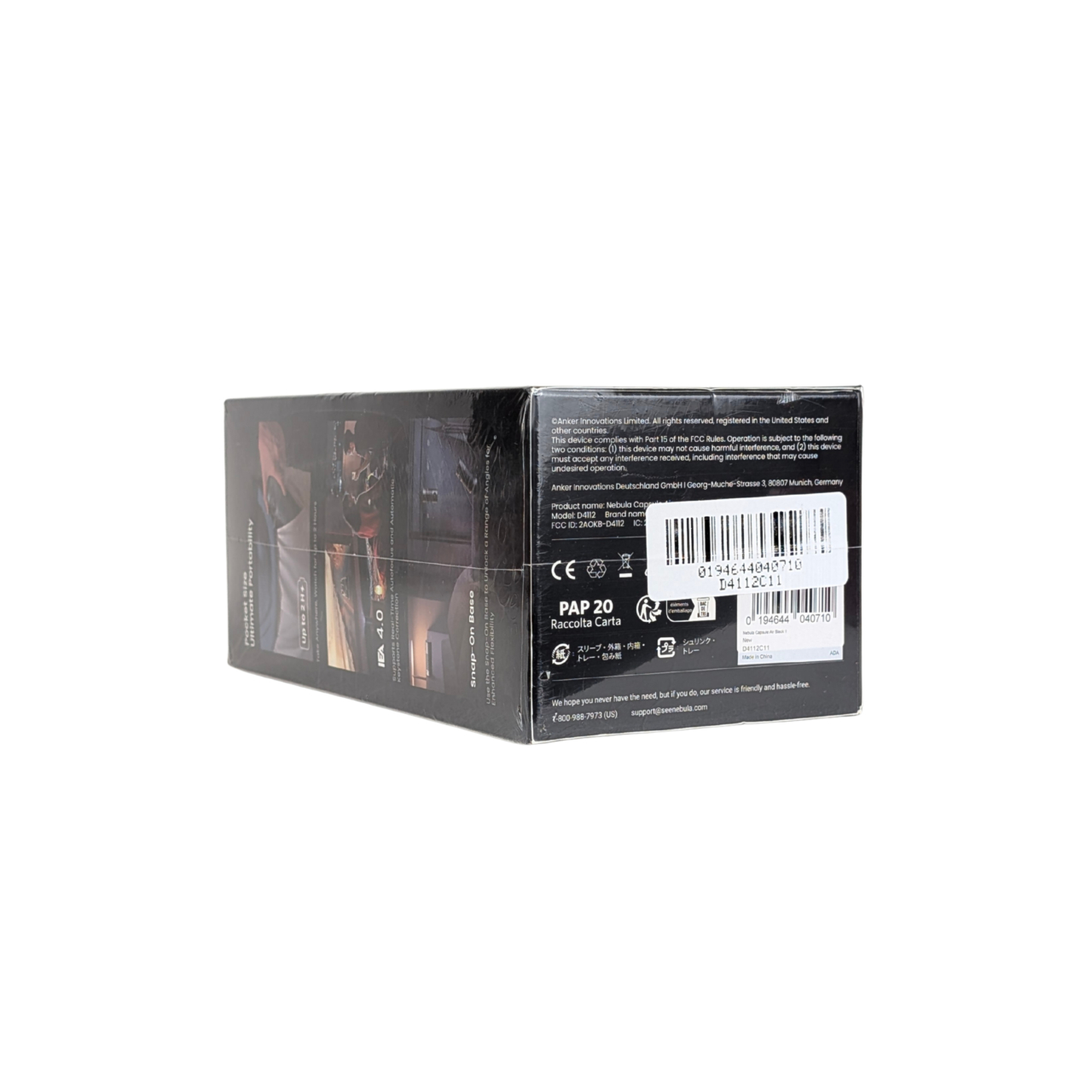 Nebula Capsule Air Pocket Projector – Black (Model D4112C11) #69328 Nebula Capsule Air Pocket Projector – Black (Model D4112C11) #69328 - Image 6