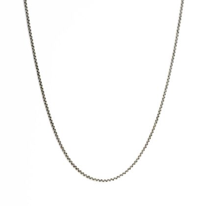 Sterling Silver Belcher Link Chain Necklace #68515